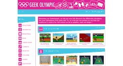 Desktop Screenshot of geekolympic.com
